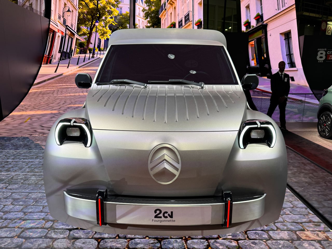 first-look:-citroen-2-cv-fourgonnette-teases-the-retro-hatch’s-commercial-cousin